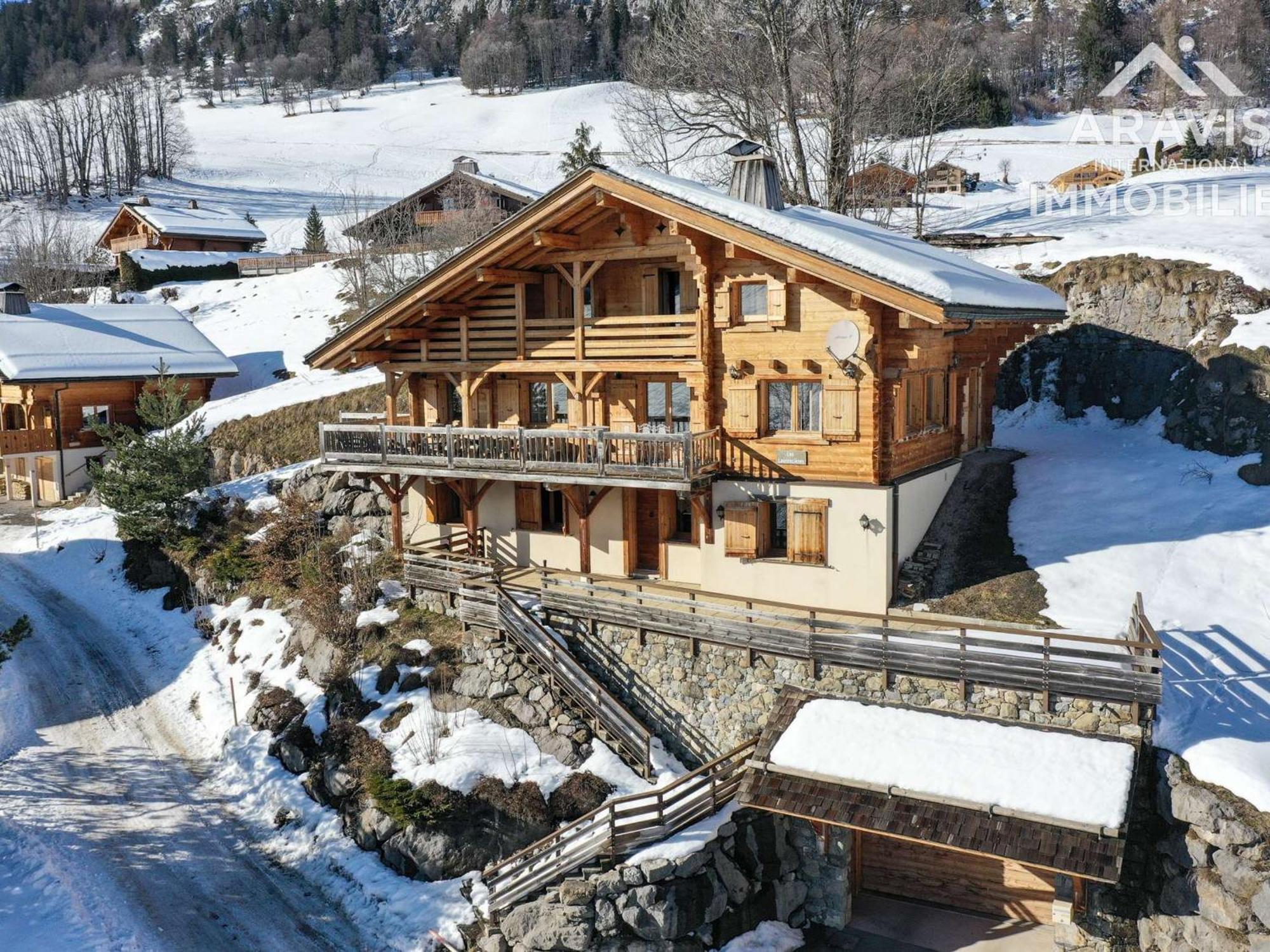 Chalet Independant Spacieux, 18 Pers, 7 Chambres, Wifi, Proche Commerces! - Fr-1-391-29 Le Grand-Bornand Eksteriør bilde